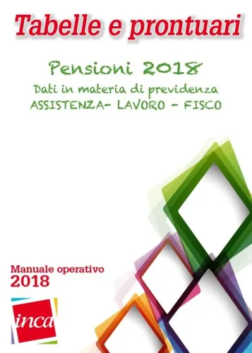Tabelle e prontuari. Pensioni 2018