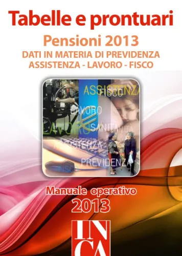 Tabelle e prontuari. Pensioni 2013