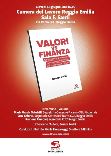 Presentazione del volume "Valori vs Finanza"